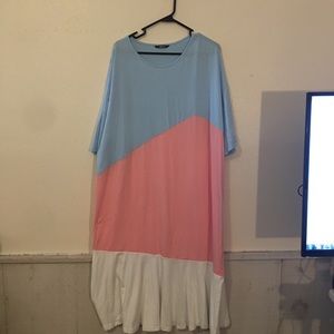 Shein XL Color Block Dress